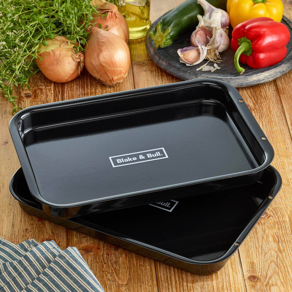 Full size baking tray for use with Aga range cookers 'fits on