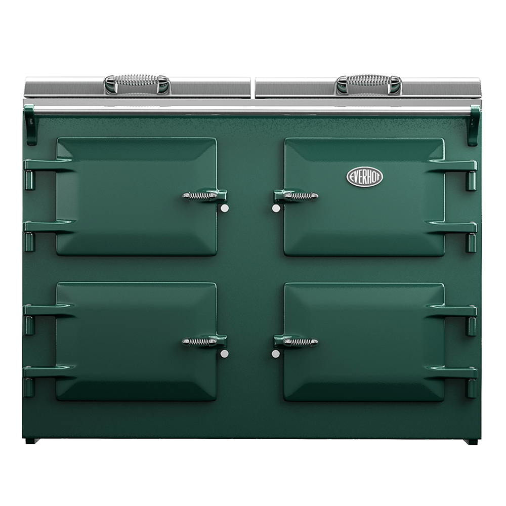 Everhot 120+ Electric Range Cooker Forest Green / No thank you
